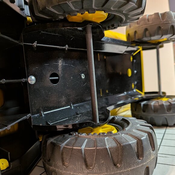 Mighty Tonka Turbo-Diesel Dump Truck Model 3901 80s Pressed Steel Metal - Picture 11 of 13